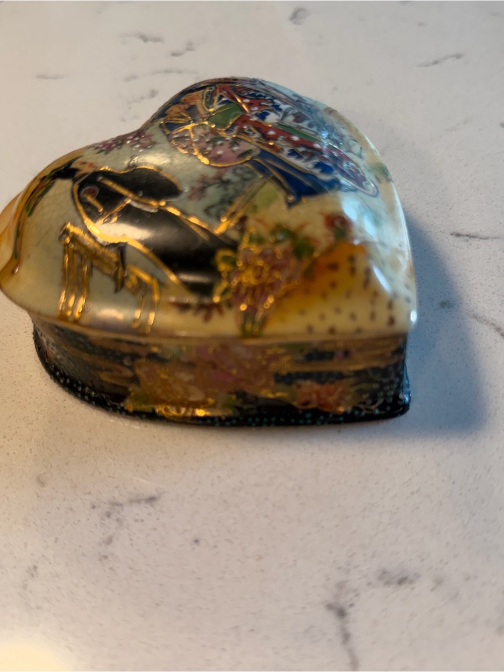 Royal Satsuma Trinket Box